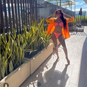 KULANI KINIS orange bikini